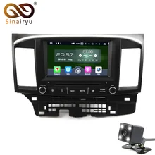8 Core 6.0.1 Android Coche dvd GPS de radio estéreo para Mitsubishi Lancer ex Galant 10 Con WIFI BT Espejo Enlace de Radio DVD GPS