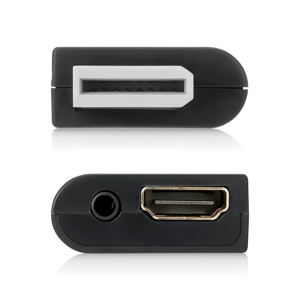  Wii a Hdmi Adattatore Convertitore di Supporto Full Hd 1080P 3.5 Mm Audio Wii2HDMI Adattatore per H