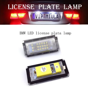 

2pcs License Plate Lamp D-691 Led Car License Plate Light Lamp Suit for BMW E46 325i 328i 330i 330xi 18 LEDs
