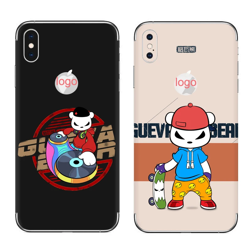 GOOYIYO для iPhone X XS стикер телефона Max XR DIY наклейка 3 м виниловый цветной чехол 6 6S 7 8 Plus