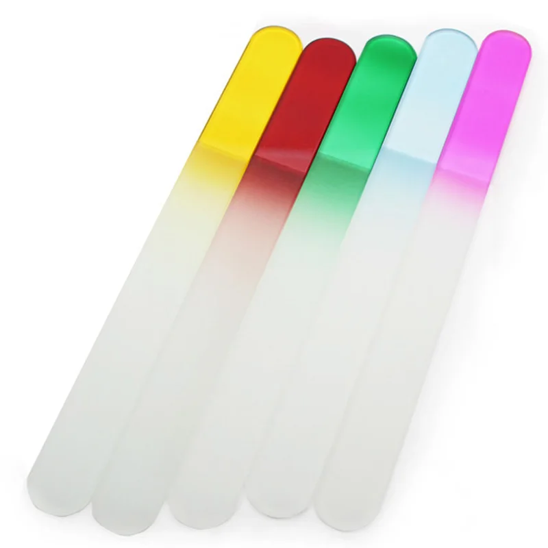 Glass Nail Files Durable Crystal File Nail Care7.7" /19.5CM 200PCS/LOT