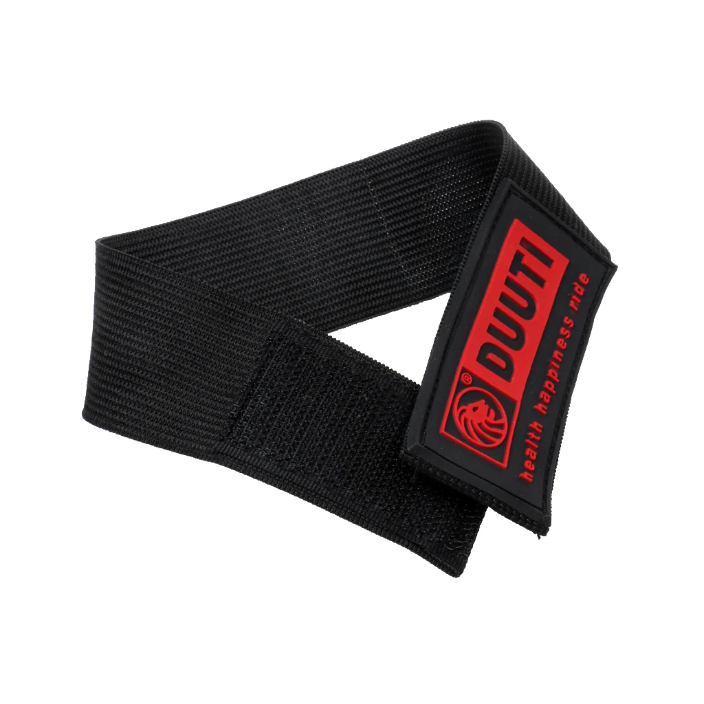 2Pcs Bike Elastic Ankle Leg Bind Wrist Safety Band Pants Clip Strap Black Suitable for Jogging Cycling