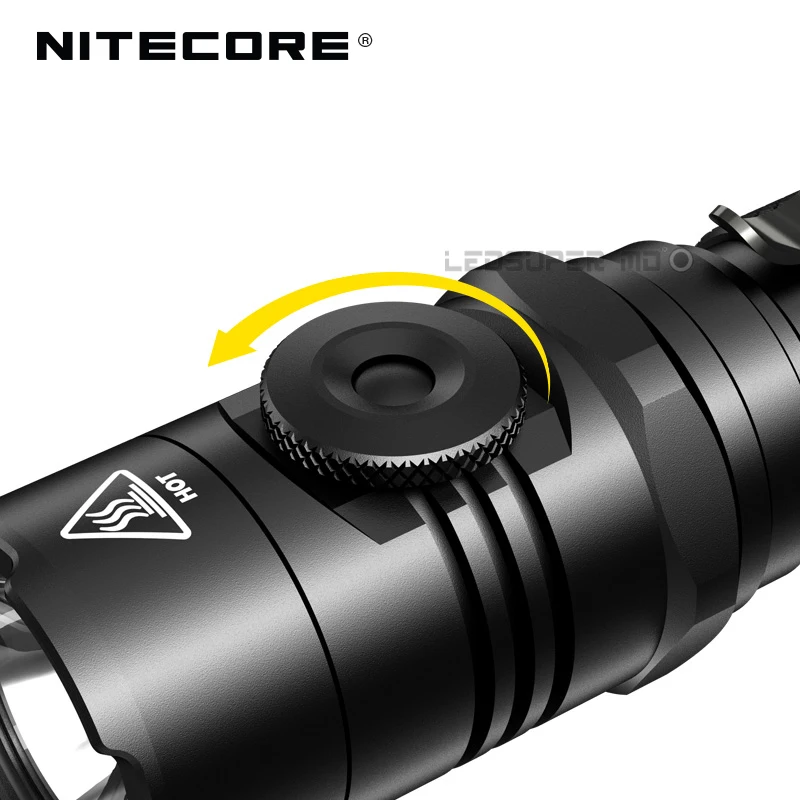 Nitecore P26 1000 люменов CREE XP-L HI V3 светодиодный тактический фонарь с бесступенчатой яркостью