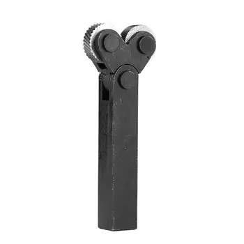 

7pcs Dual Wheel Knurling Tool Kit 7pcs 0.5mm 1mm 2mm Wheel Linear Pitch Knurl Set Steel Lathe Cutter Wheel Knurling Tool Set