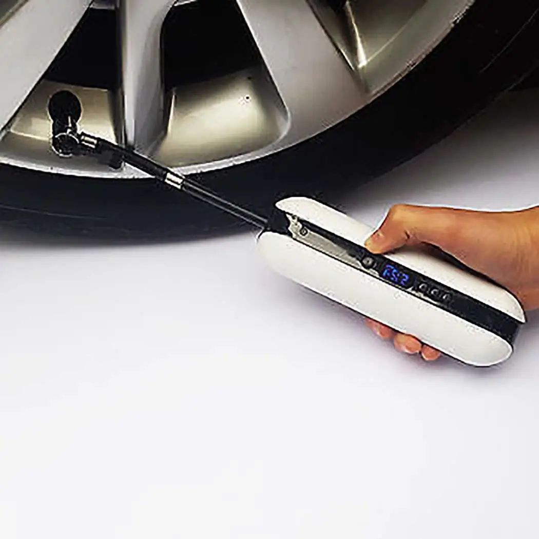Bicycle Pump Tire Metal Inflator Basketball Bubble Column Bicycle Pump Inflator with High Precision Pressure Sensor Black White
