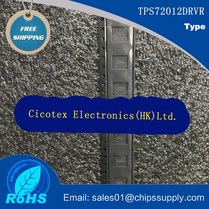 

10pcs/lot TPS72012DRVR TPS72012DRVT SON6 IC REG LINEAR 1.2V 350MA 6SON
