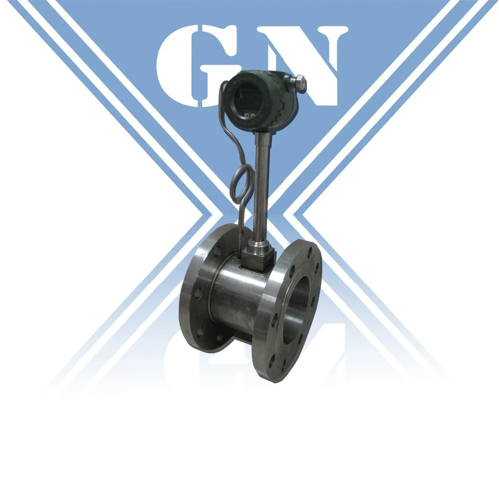 DN250 Diameter and 420mA Output stainless steel material lpg gas flow