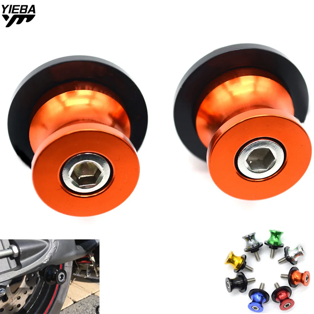 FOR  200  /RC200 390  /RC390/ 250 2013-2016 690   Z900 Universal Motorcycle Swingarm Spools Slider Stands Screws