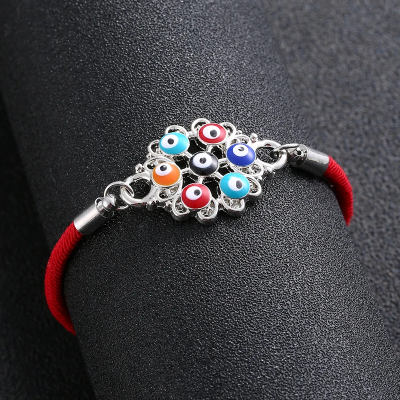 Evil Eye Bracelet Red String Red Blue Evil Eye Bracelet Thread