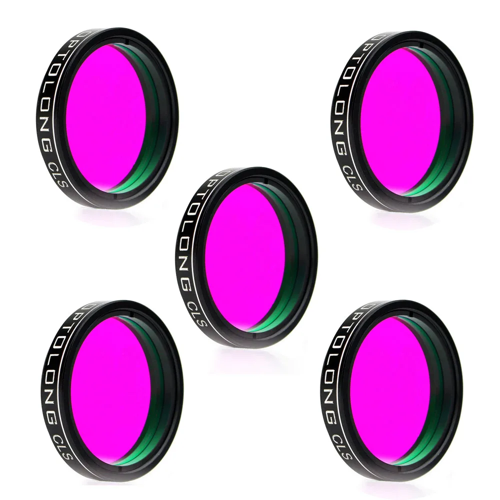 

5PCS OPTOLONG 1.25" CLS Filter for Telescope Monocular Astronomy City Light Suppression Pollution Broadband Filter Photography