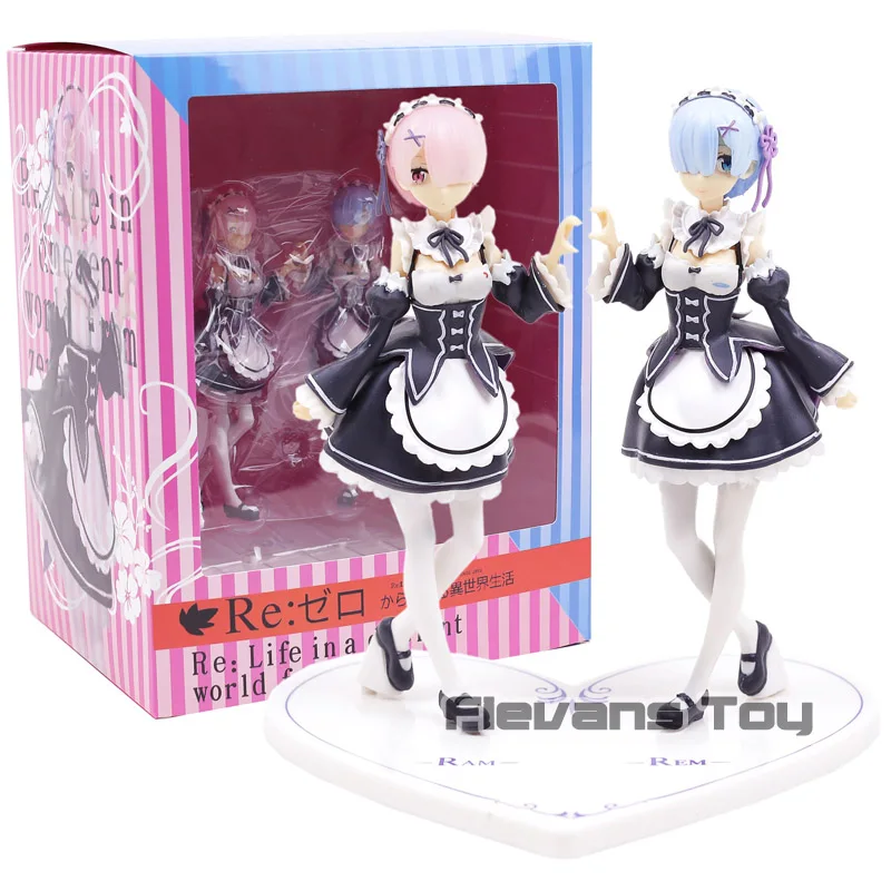 

Re:Life in a different world from zero Rem & Ram 1/8 Scale PVC Figure Collectible Model Toy