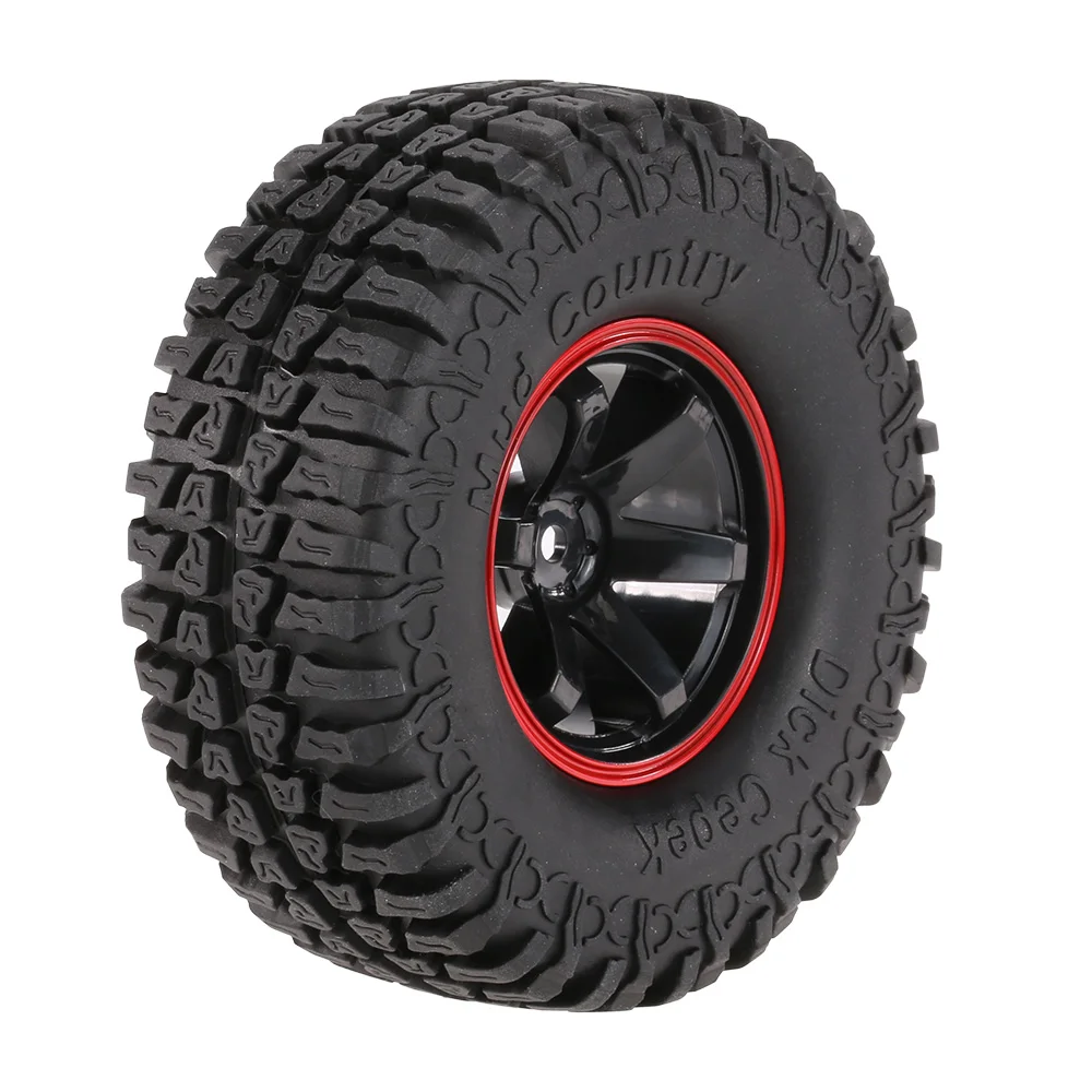 4Pcs for AUSTAR AX-3020C 1.9 Inch 103mm 110 Scale Tires with Wheel Rim for 110 D90 SCX10 CC01 RC Rock Crawler (18)
