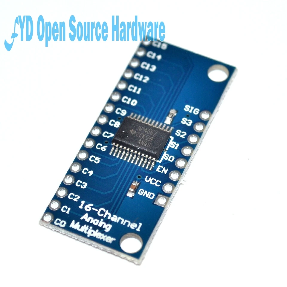 1pcs CD74HC4067 High Speed CMOS 16 Channel Analog Multiplexer AnalogDigital