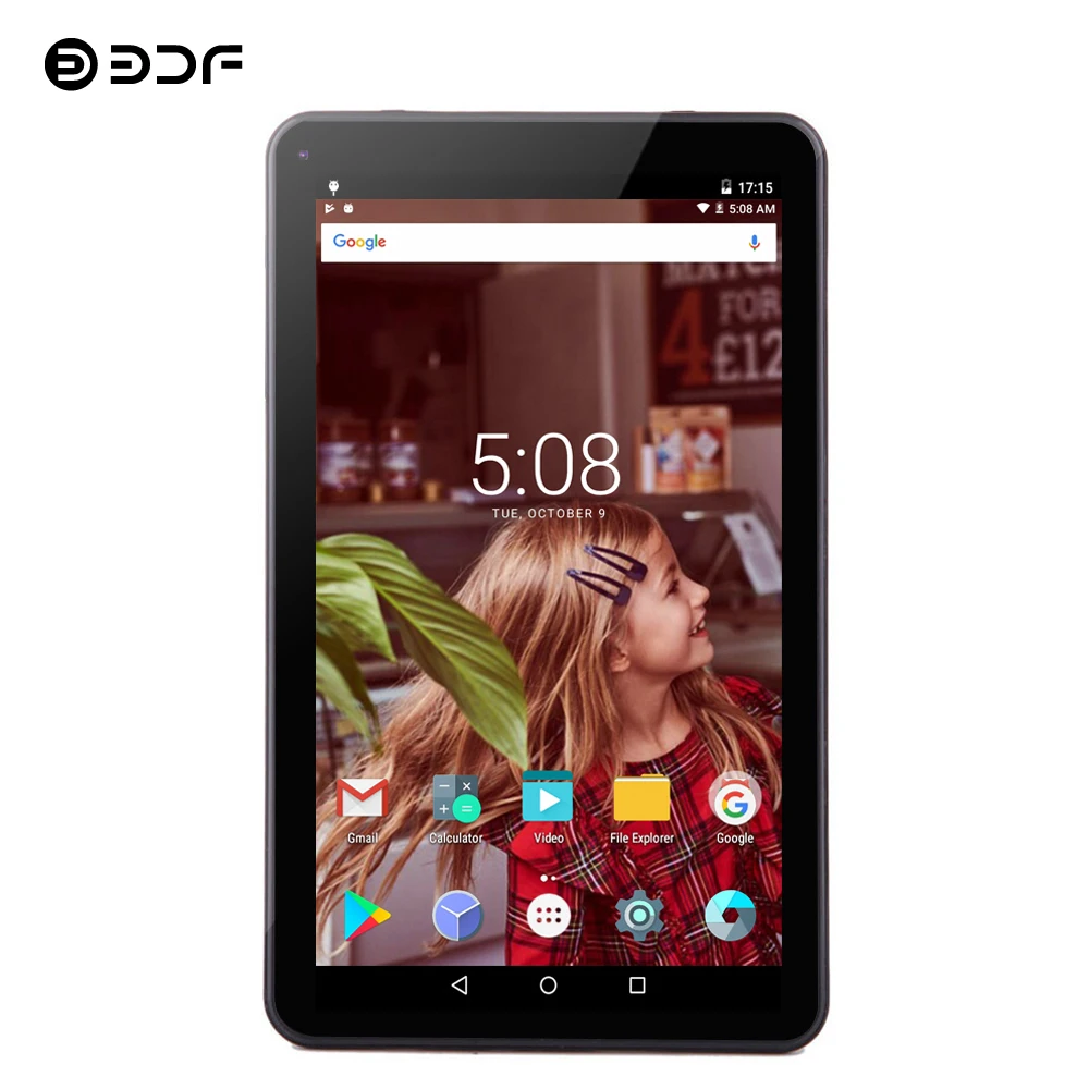 BDF планшет, 9 дюймов, детский планшет, Android 4,4, четырехъядерный планшет, ПК, 512M+ 8 GB, детский Обучающий планшет EDU BabyPAD, детский WiFi планшет, 7 8 9 10
