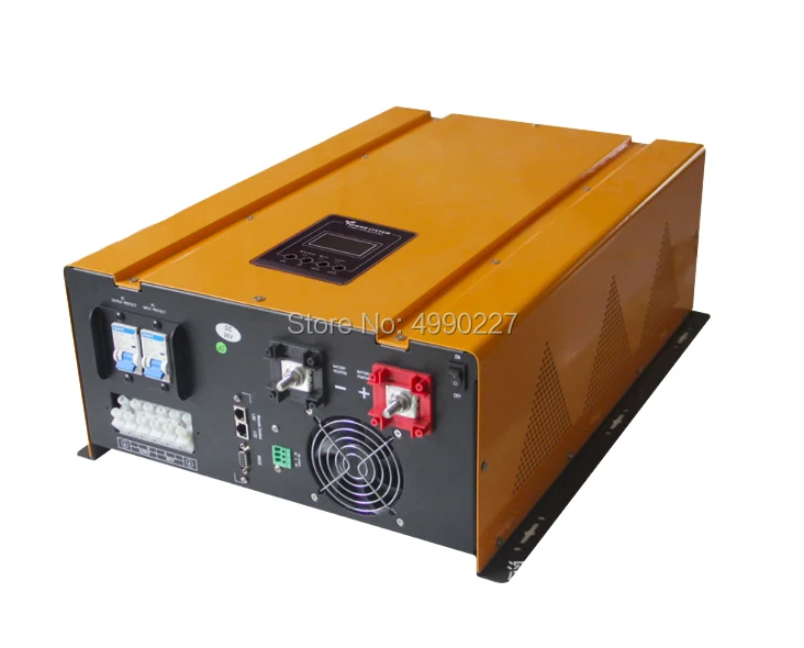 3KVA чистая Синусоидальная волна Гибридный инвертор Встроенный 50A ШИМ Солнечный контроллер заряда 24VDC вход 220 V/230VAC выход ROHS CE UL SAA PS-3K