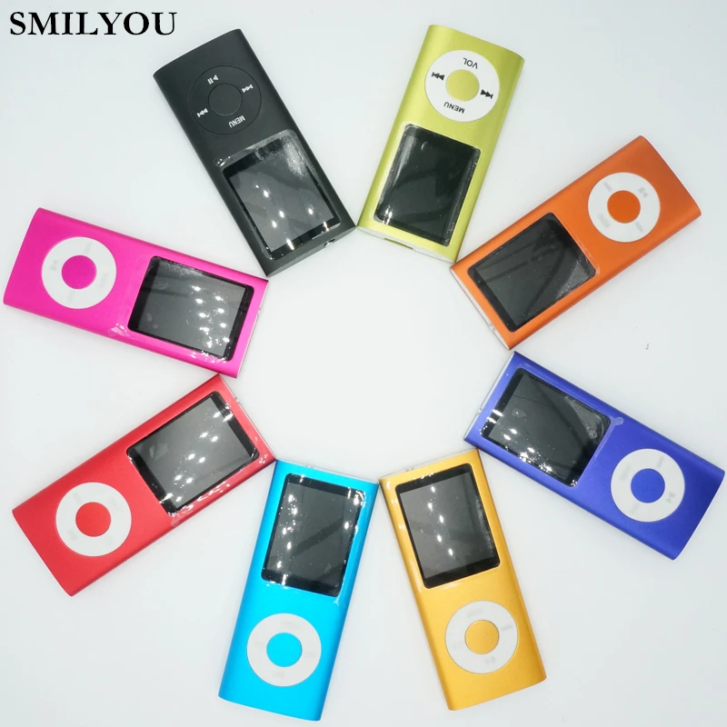 SMILYOU хит продаж тонкий MP3 MP4 музыкальный плеер 1 8 дюймов LCD 32 Гб экран памяти fm радио