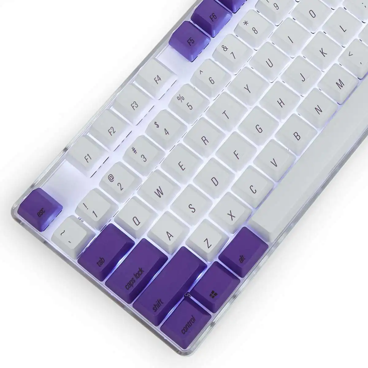 Игровой Keycap-Magicforce 108 Ключ УФ-свет Цвет краска-sub клавишные колпачки pbt набор клавишных колпачков для Механическая клавиатура-только