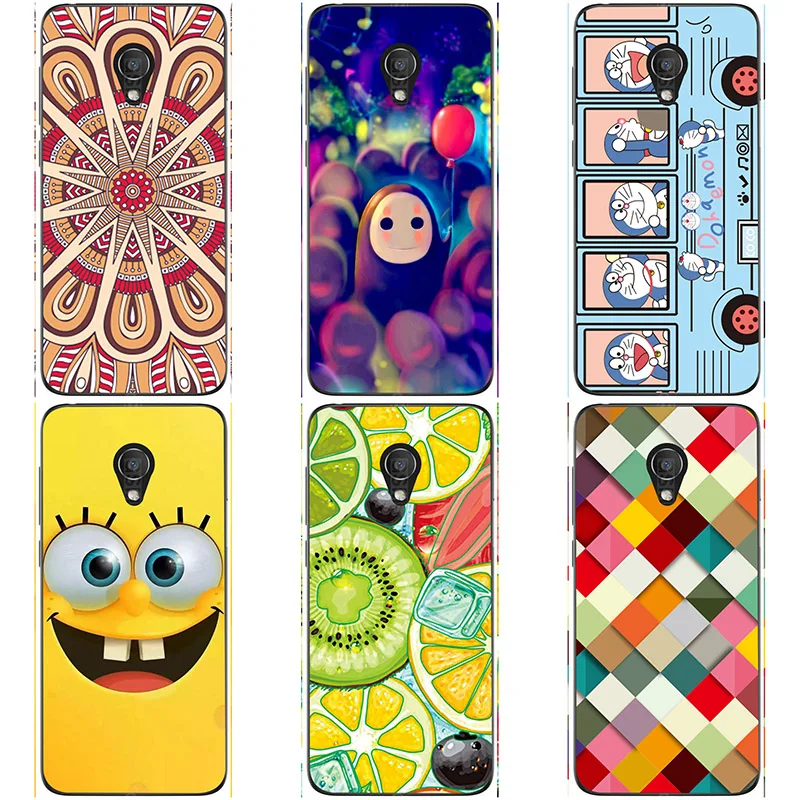 

Soft Silicon For Alcatel 1C 5009A 5009D Case Cover Soft phone shell Colorful printing Case For Alcatel 1C Painted Flower Cases