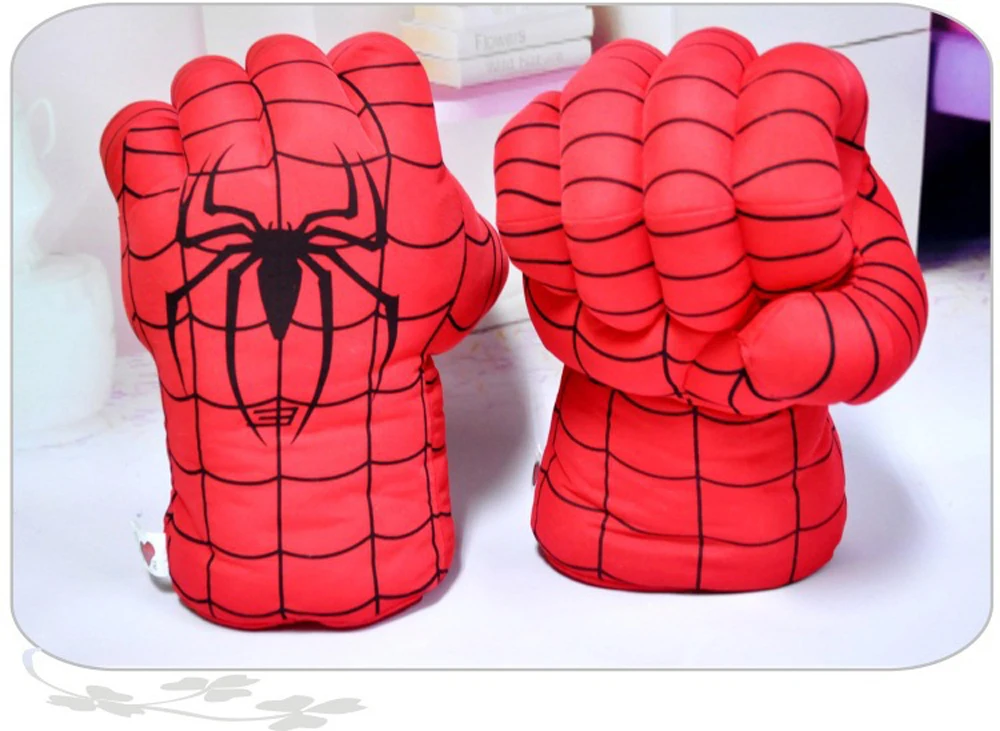 Бесконечность войны игрушка Marvel Мстители Спайдермен бокс косплей перчатки игрушки боксерские перчатки Халк Аниме косплей детские экшн-игрушки