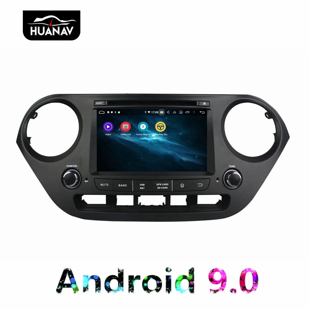 Clearance DSP Android 9.0 Car DVD Player GPS navigation For Hyundai I10 I 10 2013-2015 multimidia Car radio player auto stereo head unit 5