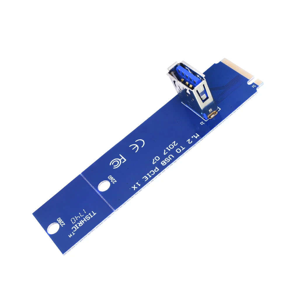 TISHRIC новейший адаптер для переходных карт NGFF M2 M.2 к USB 3 0 PCI E Express мультипликатор