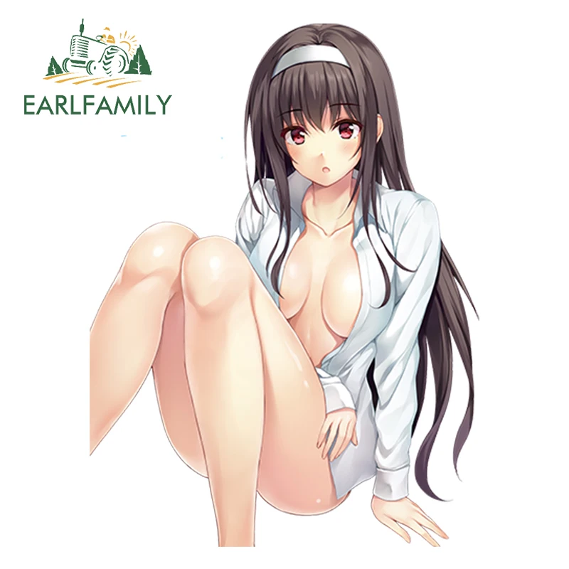 EARLFAMILY 13 см x 9 7 стикер для автомобиля аниме JDM Kasumigaoka Utaha виниловая пленка