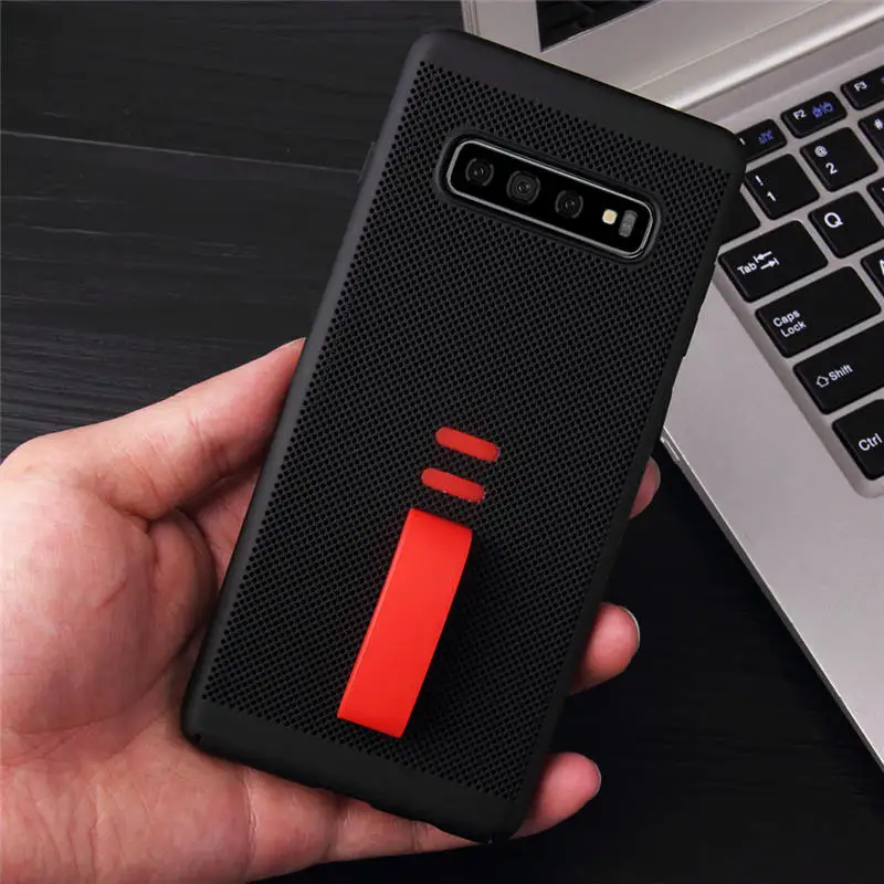 

For samsung galaxy S10 Plus Case Matte Slim Hard PC ring Back Cover For samsung galaxy S10 Lite Shockproof Funda coque