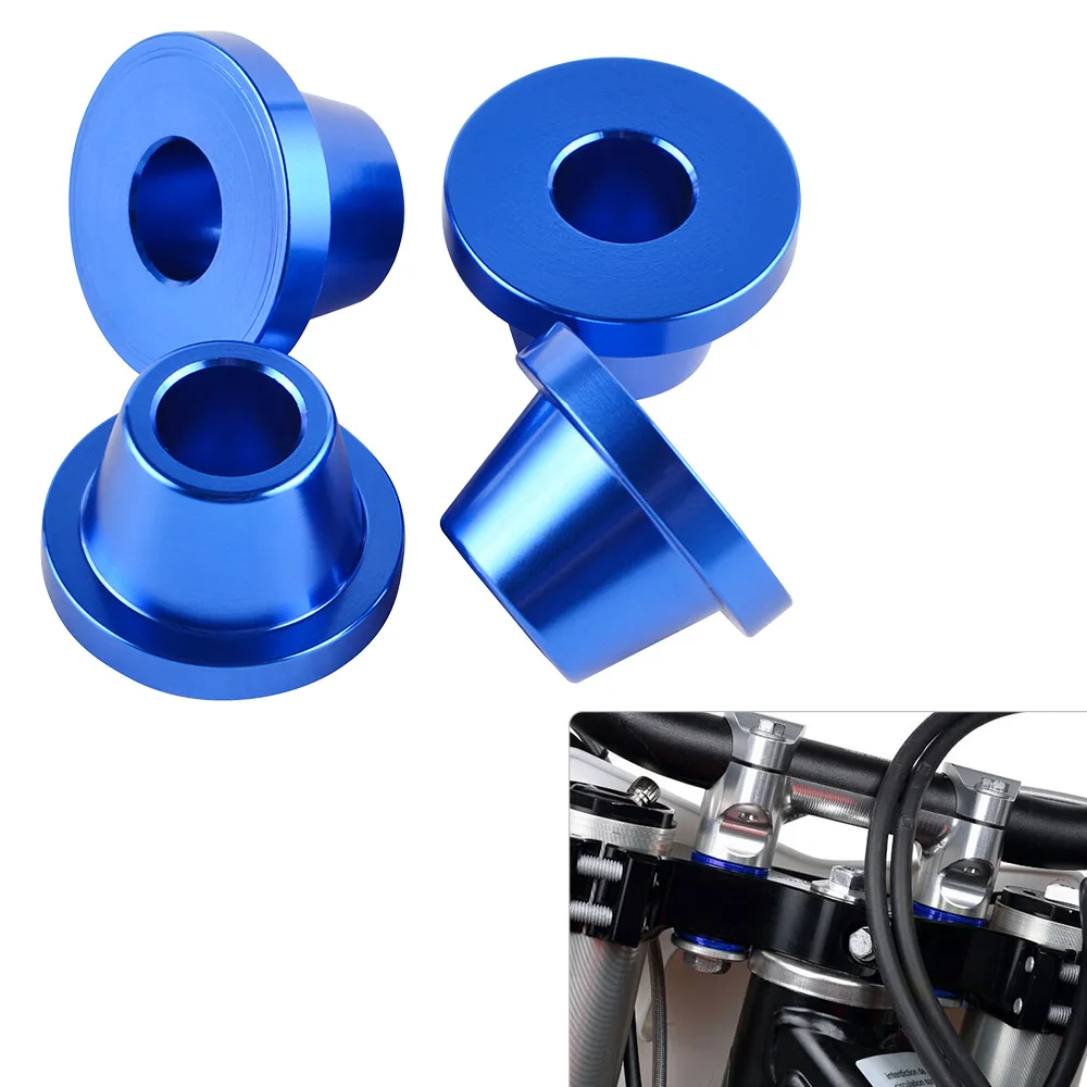 NICECNC Motorcycle Handle Bar Handlebar Rubber Mount Bushing For Yamaha