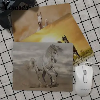 

Yinuoda Vintage Cool Dashing Horse Rubber Mouse Durable Desktop Mousepad Gamer Gaming Pattern Soft Accessories mousepad anime