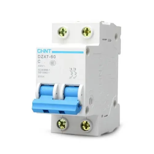 

CHINT Circuit breaker MCB DZ47-60 C Type 2Pole 3Amp