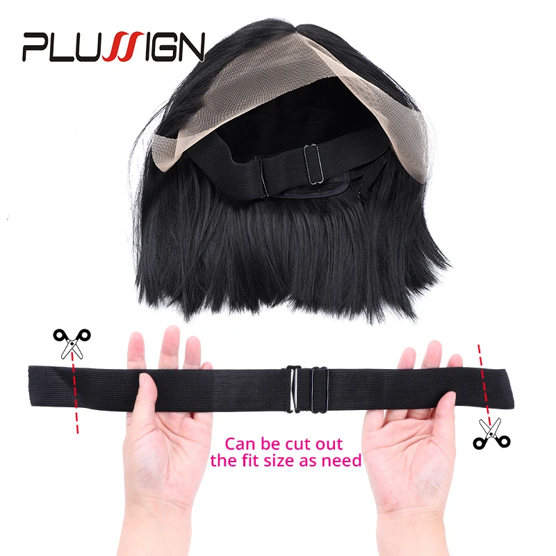 Hair Wig Accessories 3cm Black Elastic Band for Wig/Lace Frontal/Lace  Closure Making 2pcs - AliExpress