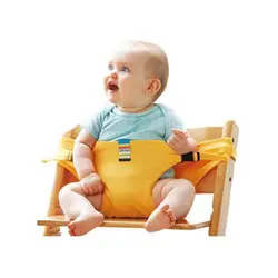 Детское портативное сиденье детское кресло для путешествий складной моющийся детский обеденный высокий обеденный чехол для сиденья