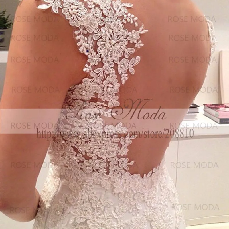 lace reception dressb