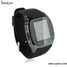 Symrun 2016 Neue M26 Bluetooth Smart Uhr Wasserdichte Smartwatch Mit Led Alitmeter Musik-player Android Os Uhr