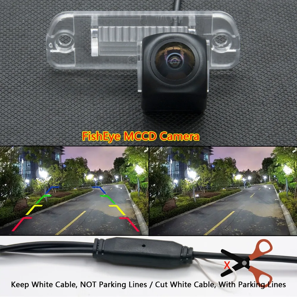 

Fisheye 1080P MCCD HD Backup Rear View Camera For Mercedes Benz R GLS SLK CLS Class ML350 W220 W203 W211 W209 W219 R171 W164