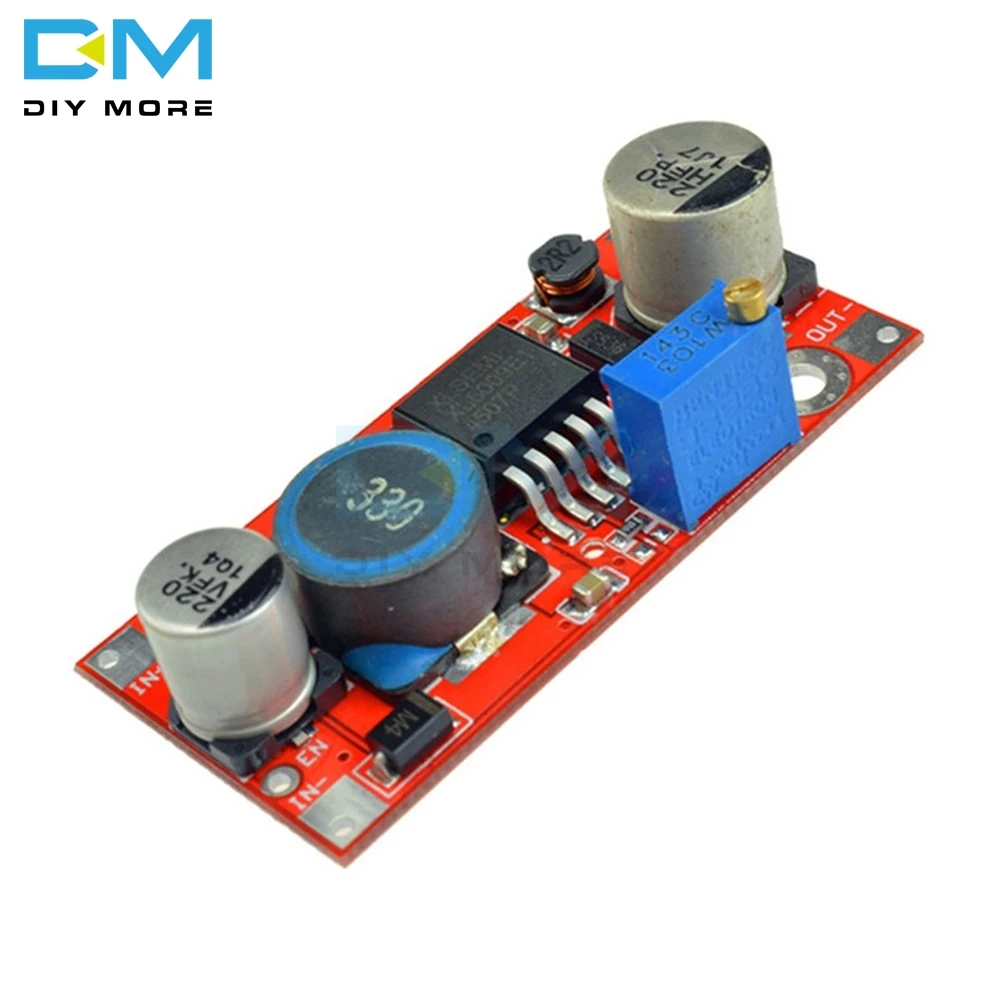

XL6009 Boost Buck DC-DC Adjustable Step Up Down Converter Module Replace LM2577 Board Power Supply Board