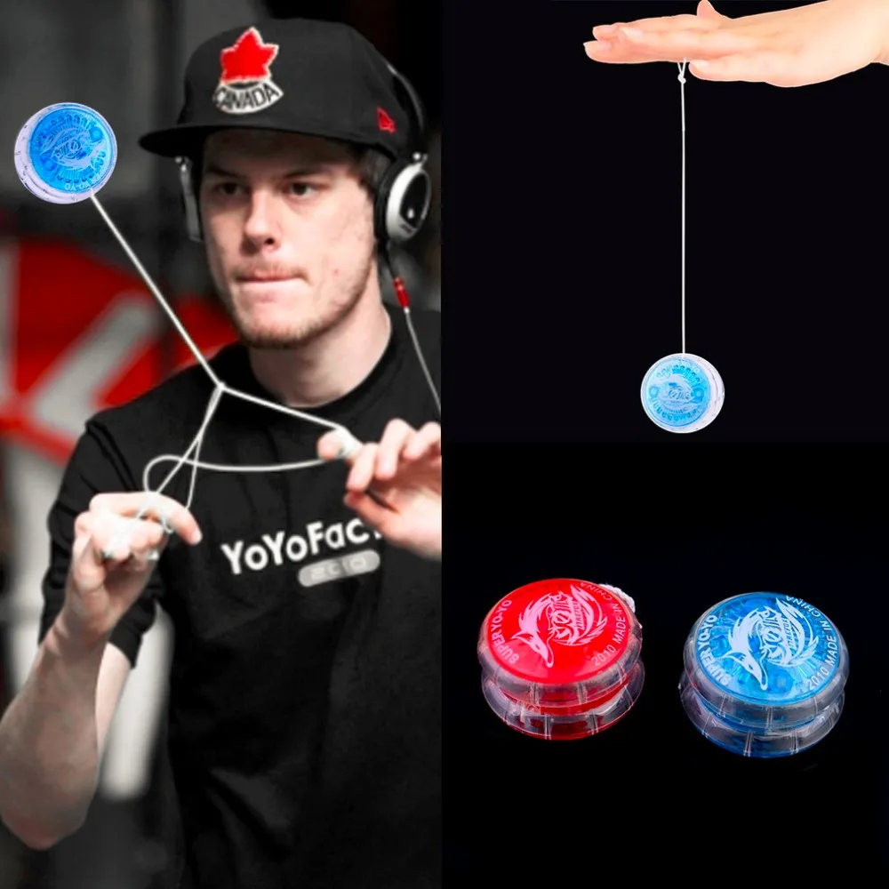 

Hot 1pc Colorful Magic Yoyo Toys For Kids Plastic Easy to Carry yo-yo Toy Party Boy Classic Funny Yoyo Ball Toys Gift