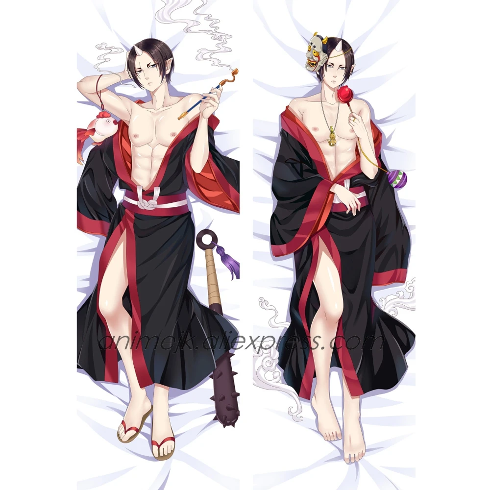 Аниме JK Hoozuki no Reitetsu HOZUKI Мужская подушка для тела Dakimakura наволочка подушки Чехол