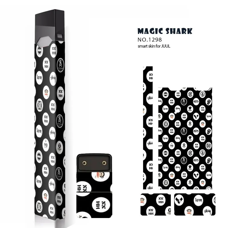 

Magic Shark New Fashion Sky Star Sticker For Juul Skin for Juul Case Cover Film Sticker E Cigarette