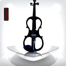 4/4 электрическая акустическая скрипка липа скрипка со скрипой чехол Чехол бант для музыкальный струнный инструмент для любителей начинающих