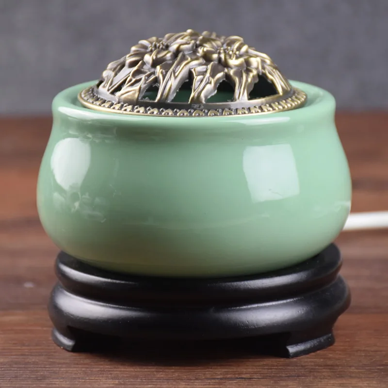 

Plug-in Heater Evaporator Wax Burner Timing Electric Aroma Diffuser Oil Burner Oils Warmer Candle Wax melts Warmer Aroma Burner