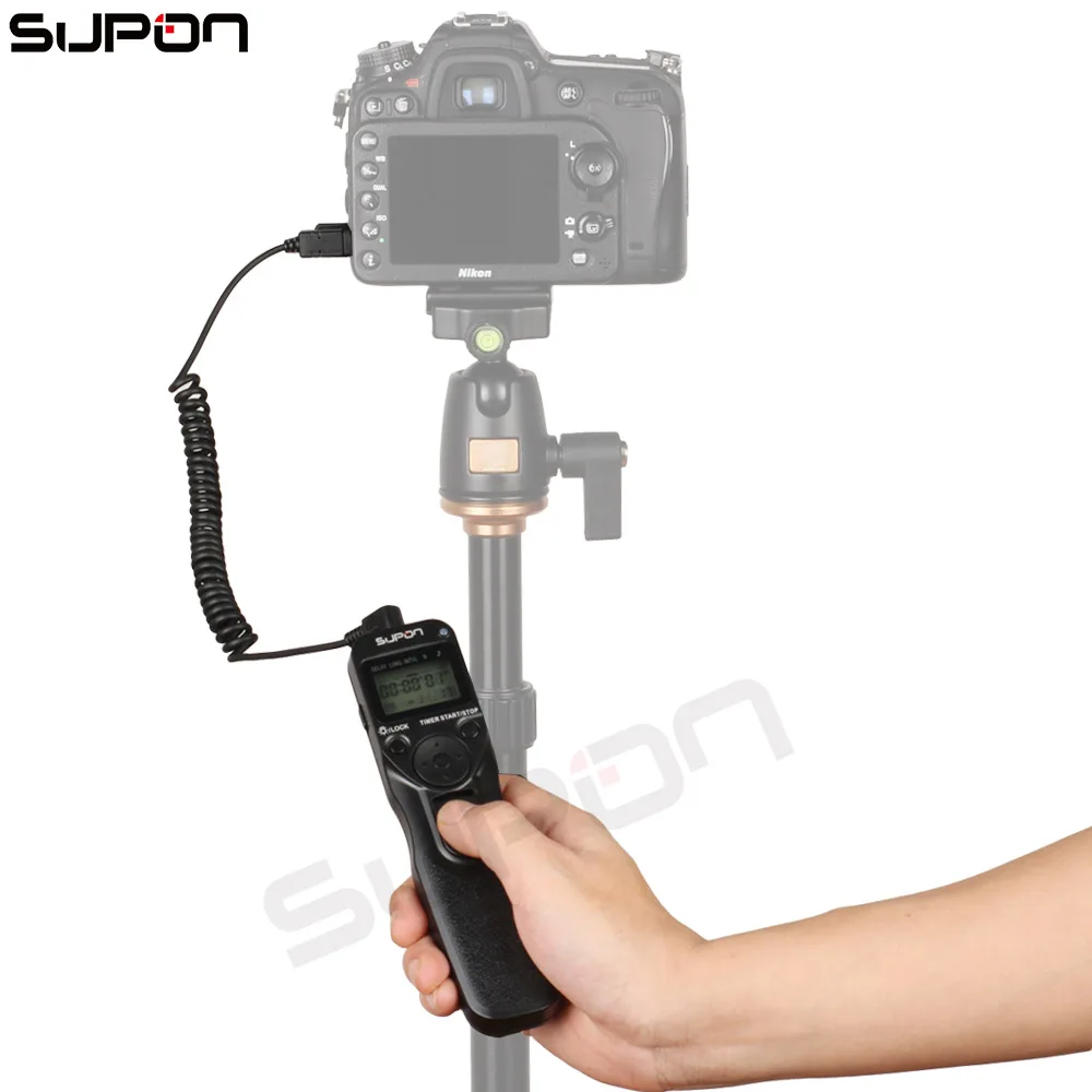 710II/N3 Wireless LCD Timer Shutter Release Remote Control for Nikon D5000 D7000 D3100 D7100