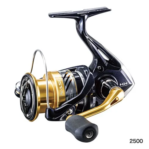 

ORIGINAL MODEL Shimano NASCI 1000 2500 C3000HG 4000xg C5000xg Spinning Fishing Reel 4+1BB gear ratio 5.0:1/6.2:1