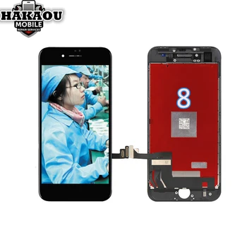 

Fftrends 5PCS For Tianma AAA Top Quality For iPhone 8 LCD 4.7 inch Glass Touch Screen LCD Assembly Replacement Cold Frame