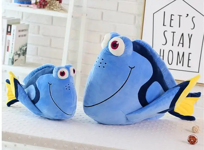 Поиск герой Nemo Plush Toys, с изображениями из мультфильма «В поисках Немо и рыба плоскодонка чучело Мягкие плюшевые игрушки куклы