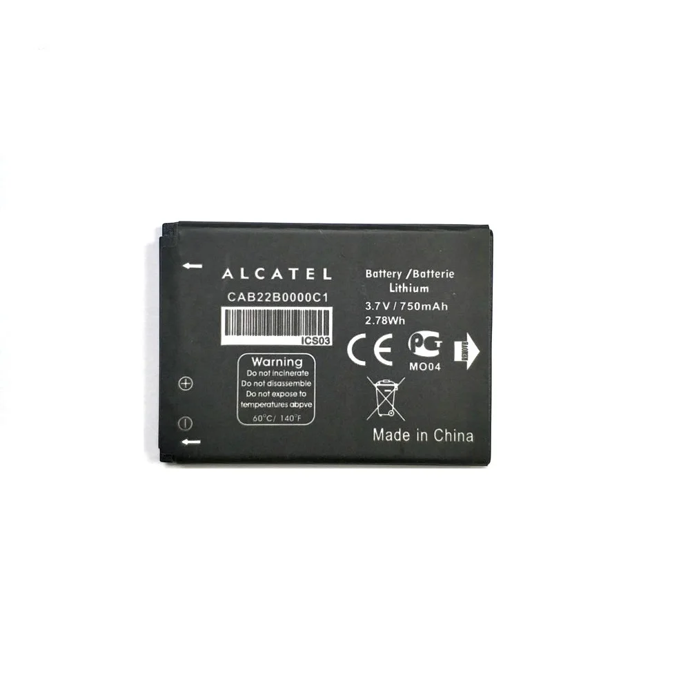 Новинка аккумулятор TLi004AB CAB0400000C1 CAB22D0003C1 CAB22B0000C1 для ALCATEL OT708|Аккумуляторы