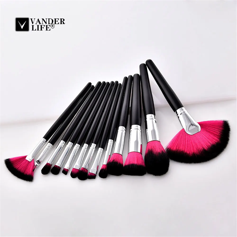 10pcs Profession Women Makeup Brushes Soft Makeup Brush Set Foundation