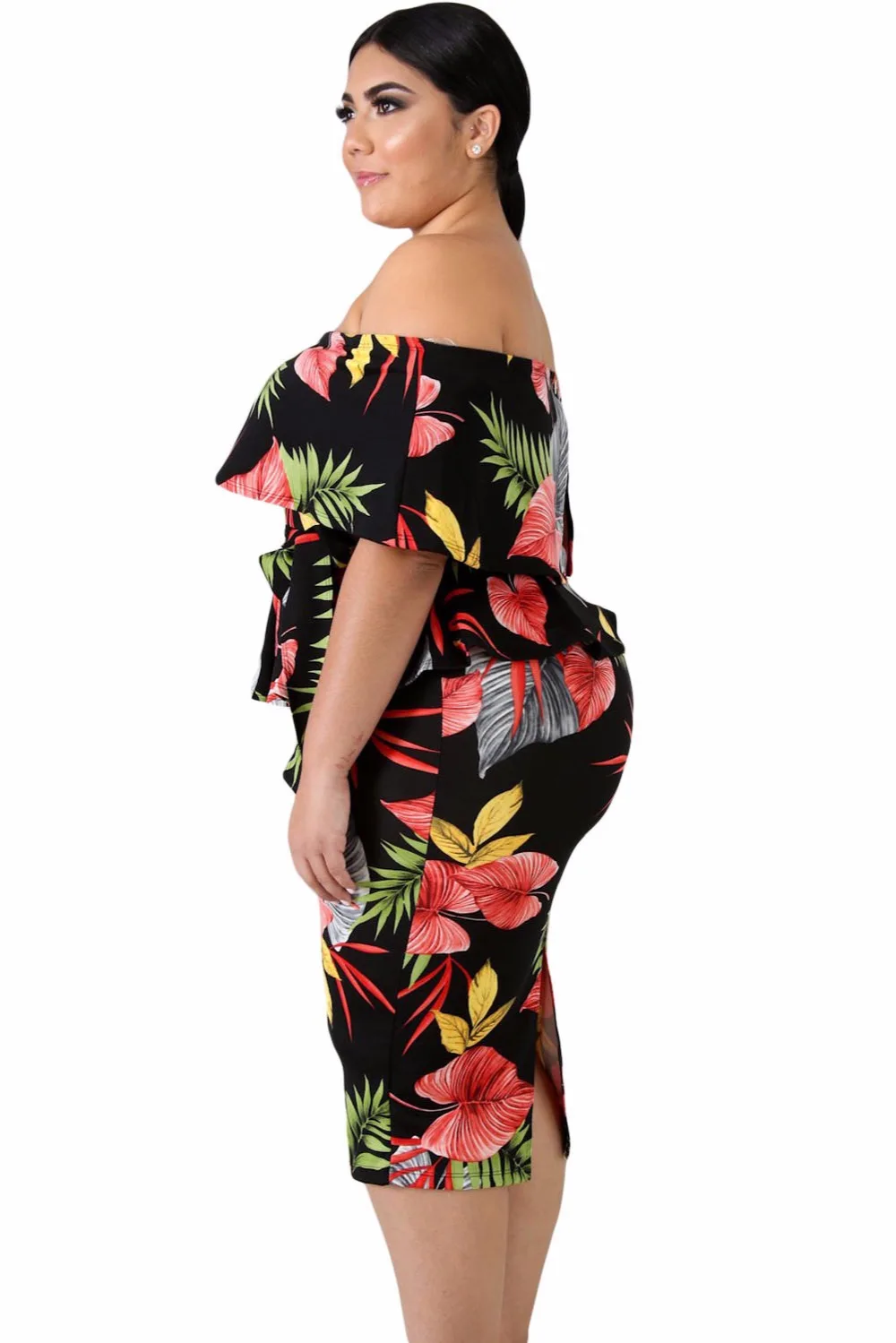 Tropical-Print-Plus-Size-Dress-LC611091-2-3