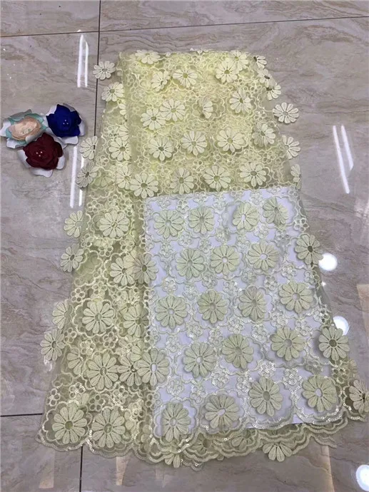 

Gold African Lace Fabric French Sequins Net Lace High Quality African Sequin Lace Fabric 2018 French Sequin Fabric 4.5*1.35m