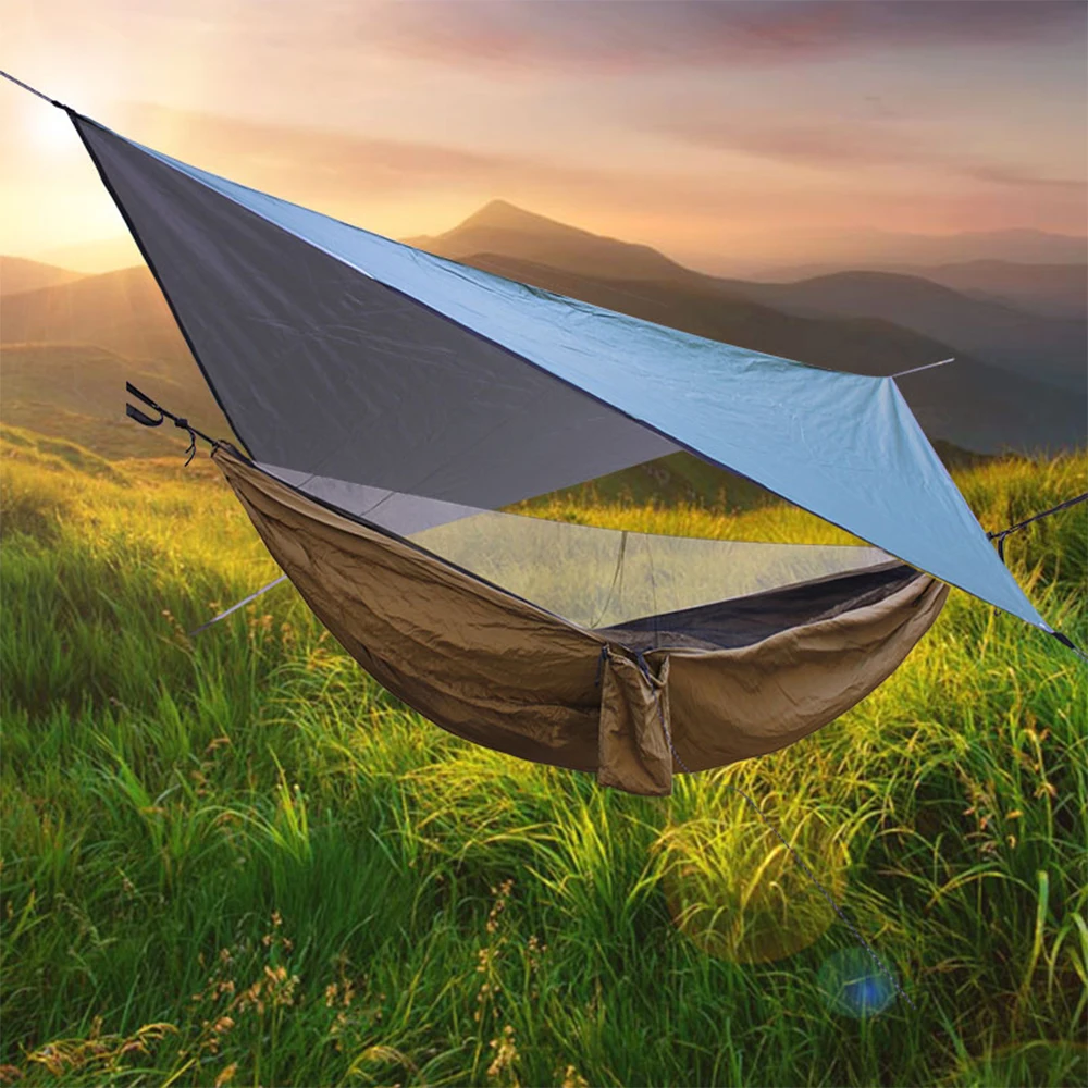 

Rain Fly Triangle Sun Shade Sail Outdoor Sun Protection Canopy Garden Patio Pool Shade Sail Camping Picnic Tent